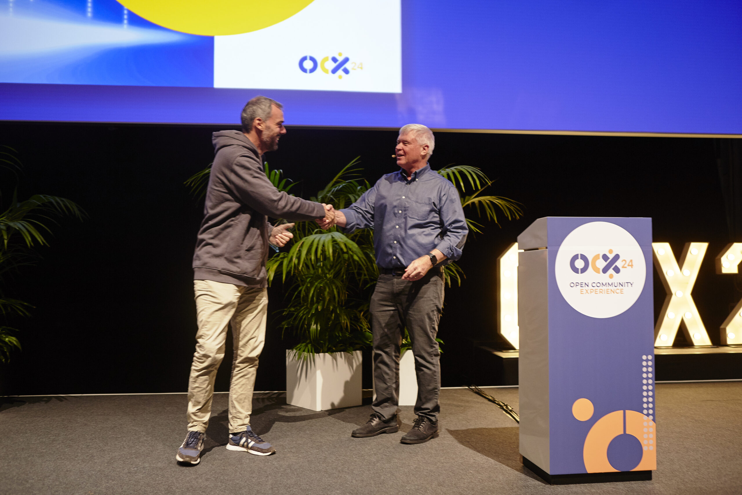 Lifetime Achievement Award was presented at OCX 2024 to Jonas Helming