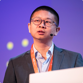 Yutao Liu at OCX 2026 in Brussels, Belgium